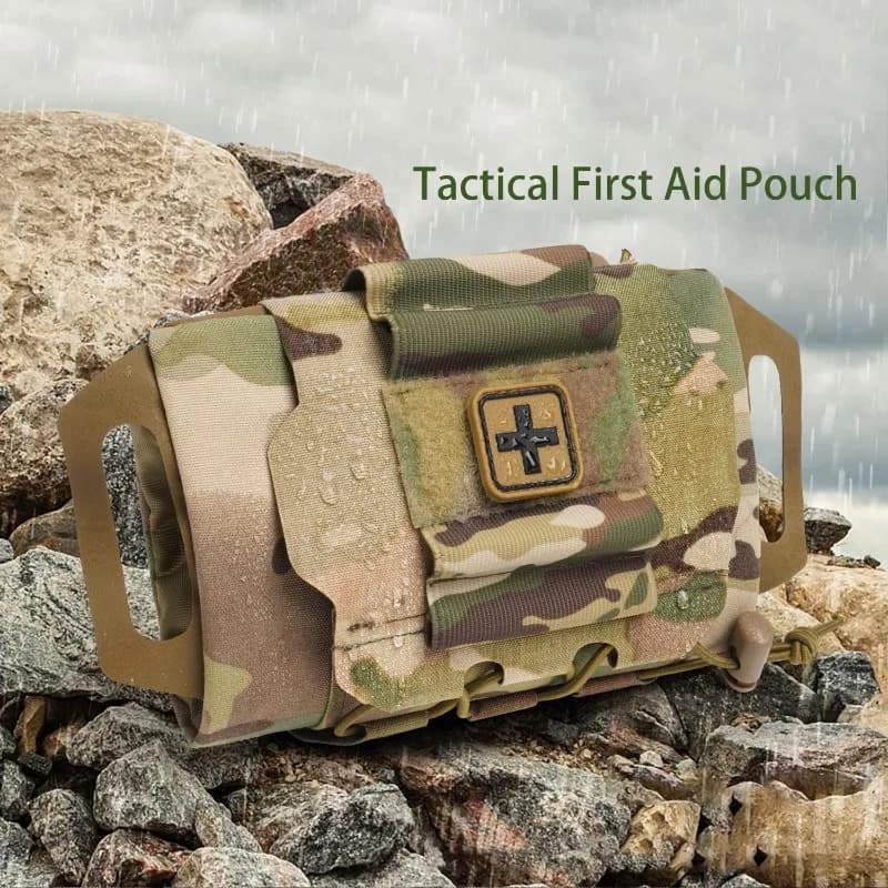 IFAK Kits Tactical First Aid Kit MOLLE Medical Pouch Rapid Deployment Emergency Survival Kit Outdoor First Aid Survival Kit
