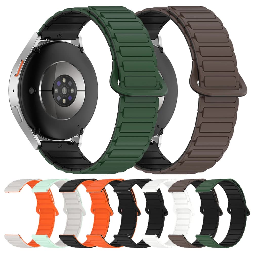 22mm Magnetic Strap For Fossil GEN 5E 5 6/Gen5 Garrett/Carlyle/Julianna Silicone Bracelet For Xiaomi Watch S1 S2 S3 S4 Watchband