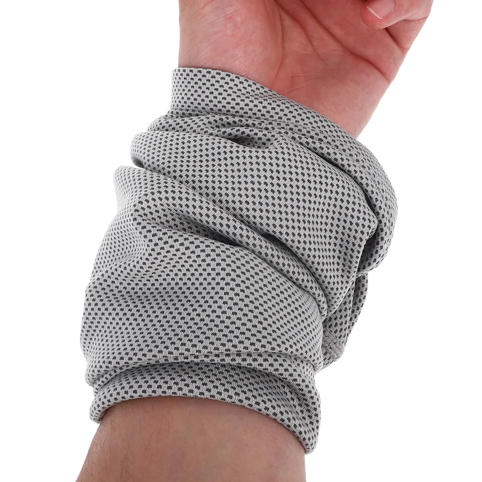 Fascia da Polso Traspirante e Rinfrescante per Sport Estivi all'Aperto, Protezione Solare, Confortevole e Unisex