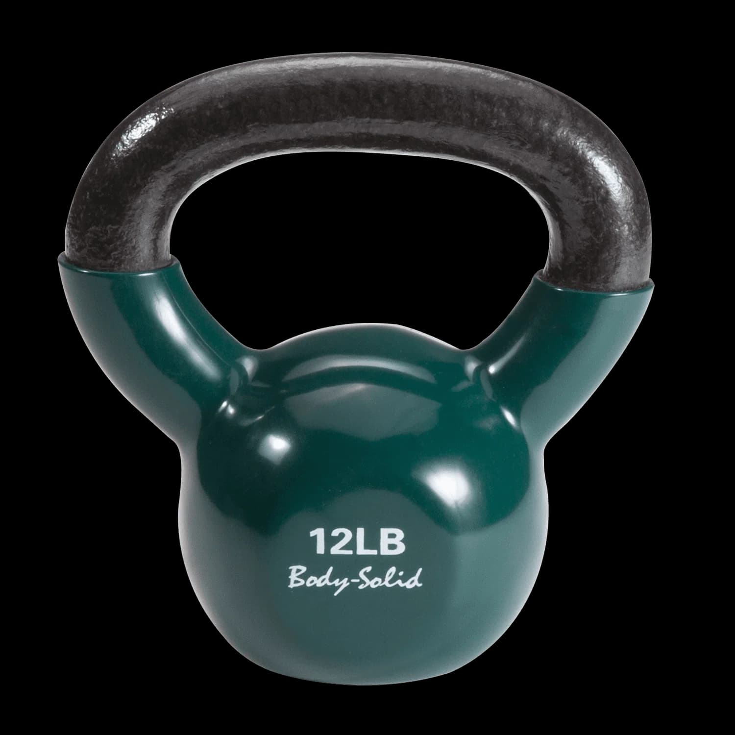 KBV12 12 lb Vinyl-Coated Kettlebell for Strength Training