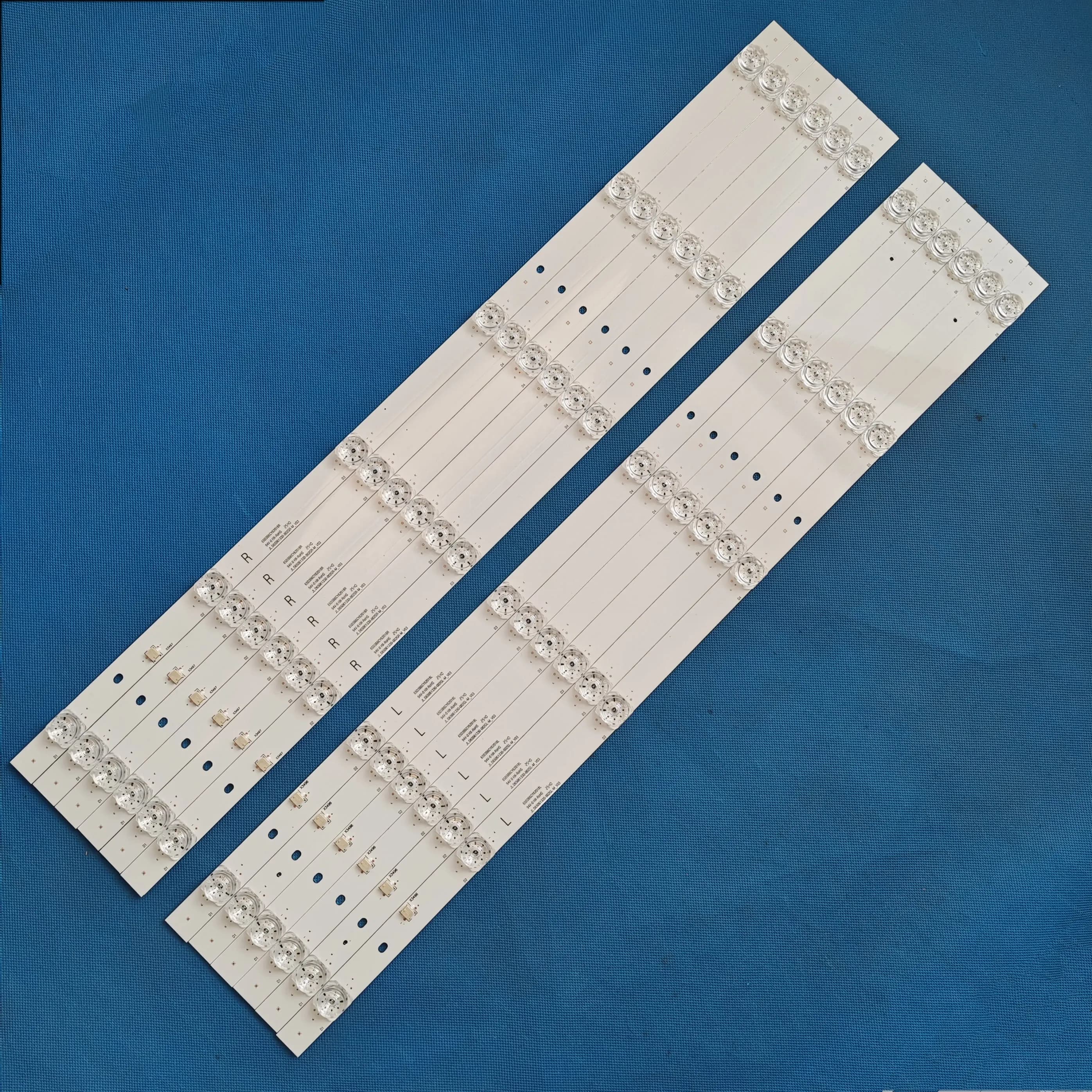 Striscia LED per Dexp 65UCS1 65UCS1/G Dexp A651 65UCY1/G Hyundai H-LED65BU7006 JL.D65061330-002GR-M V03 JL.D65061330-002GL-M V03