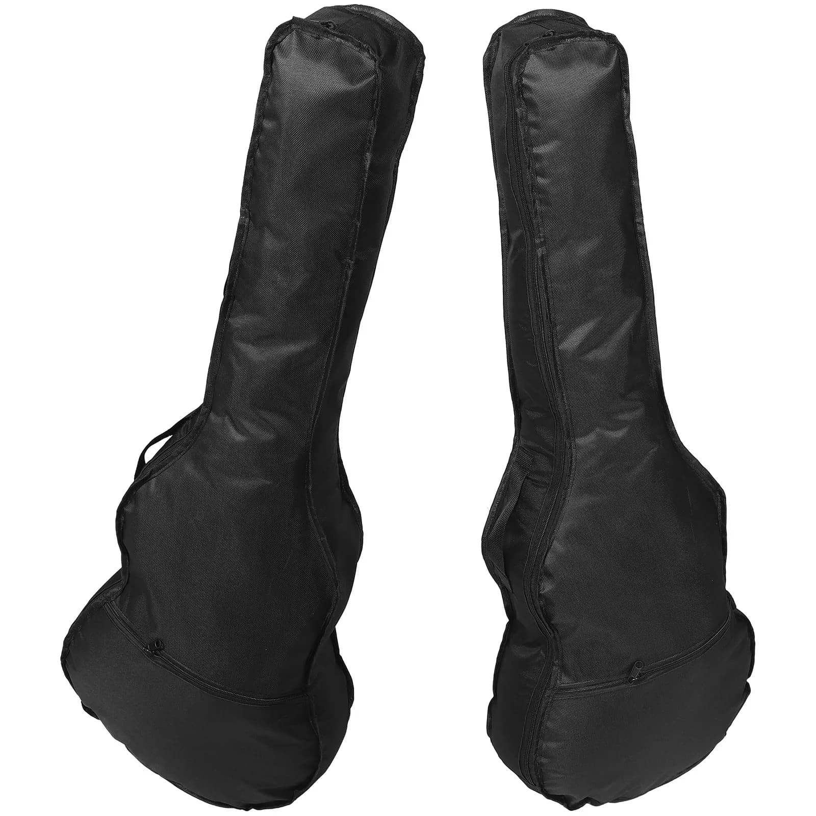 2Pcs Waterproof Oxford Cloth Guitar Bags Lightweight Universal Acoustic Folk Ukulele Travel Case Music Storage