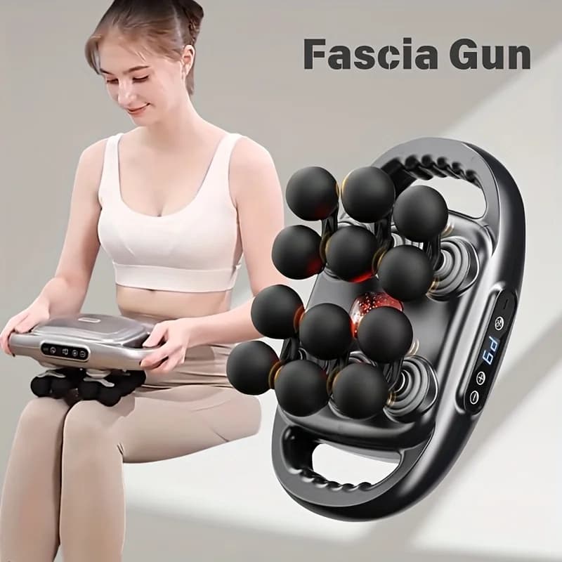 Body Massage Gun with High Frequency Vibration Waist and Back Massage Masajeador Massage