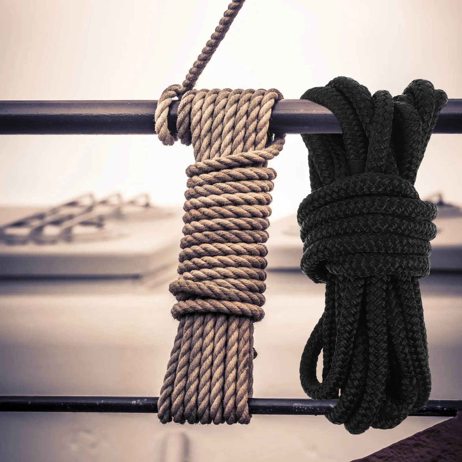 Braided Nylon Line Rope Dock Boat Marine Lines Ties for Docking Anchoring Ropes