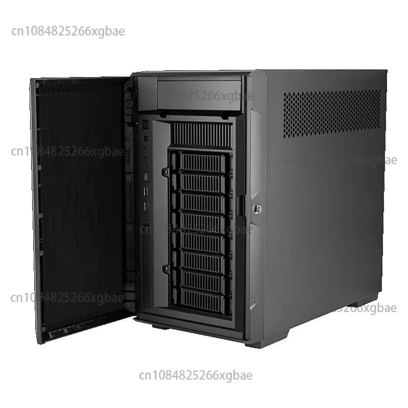CS382 Case PC NAS Micro-ATX Hot-Swap con 8 Bay e Backplane per Server di Archiviazione