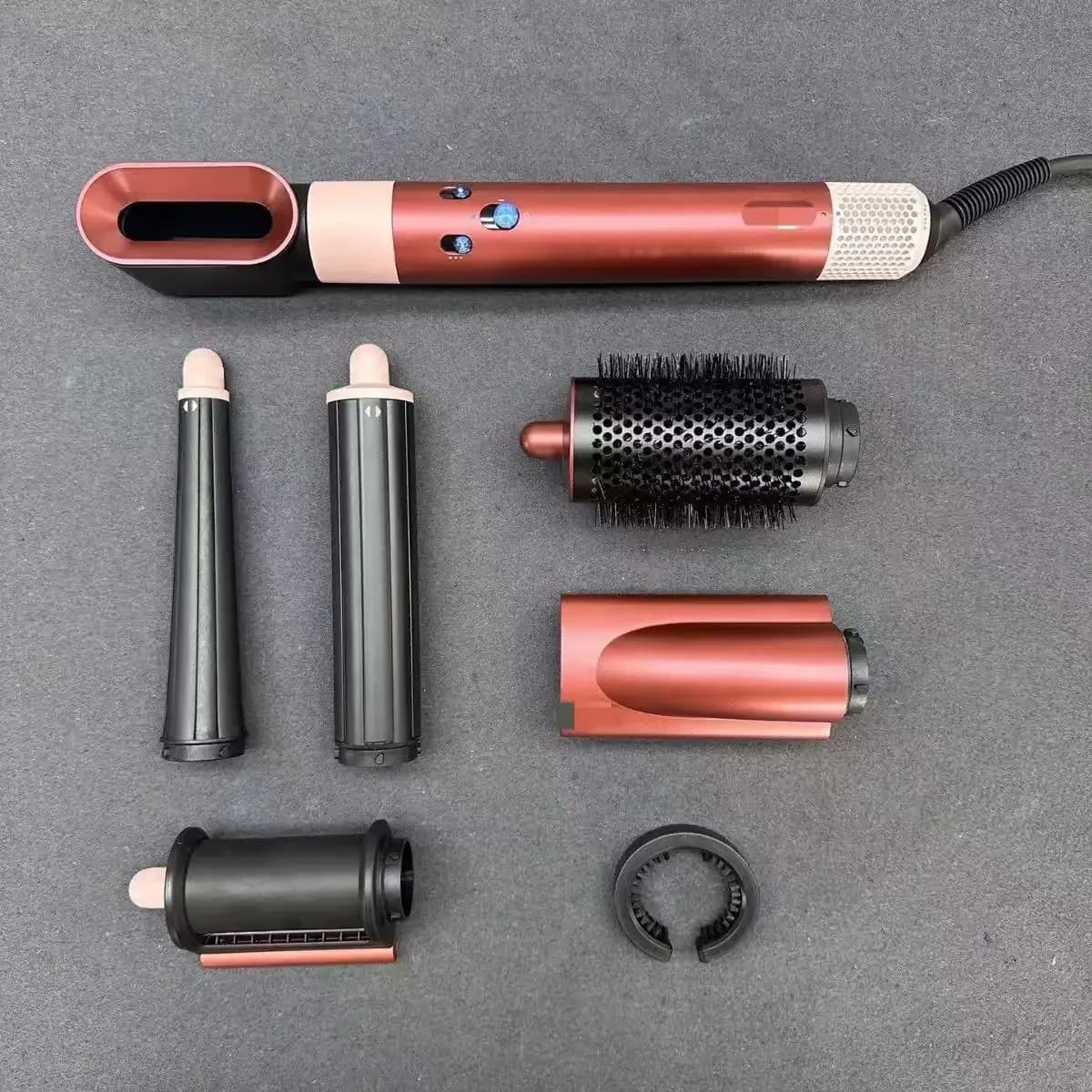 New professional hair curler set: a multifunctional styling tool for smoothing and curling hair for HS08