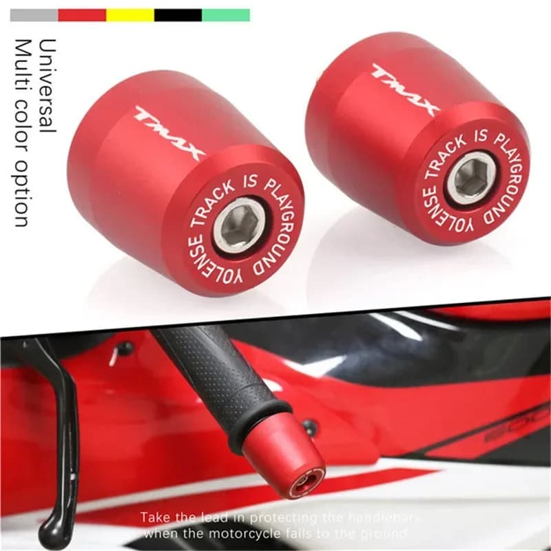 For Yamaha tmax530 tmax560 tMax T-MAX 530 560 motorcycle handle bar end handlebar grips ends cap plug slider counterweight cover