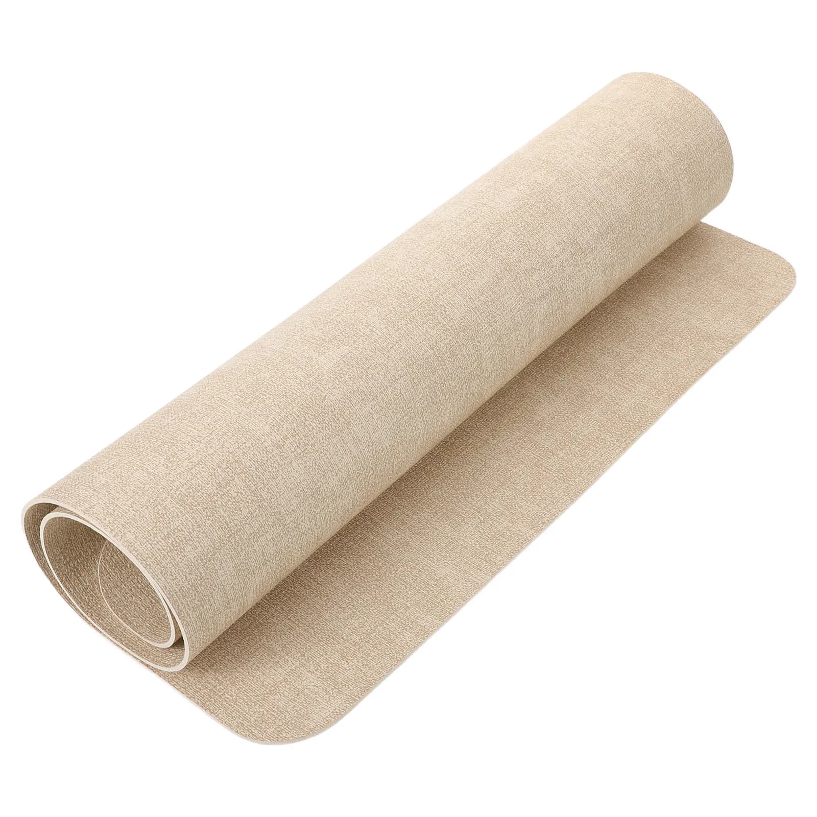 Tappetino Extra Large Impermeabile in PU per Nail Art 24x16, Tappetino per Manicure Antiscivolo e Antigraffio, Protezione per Scrivania