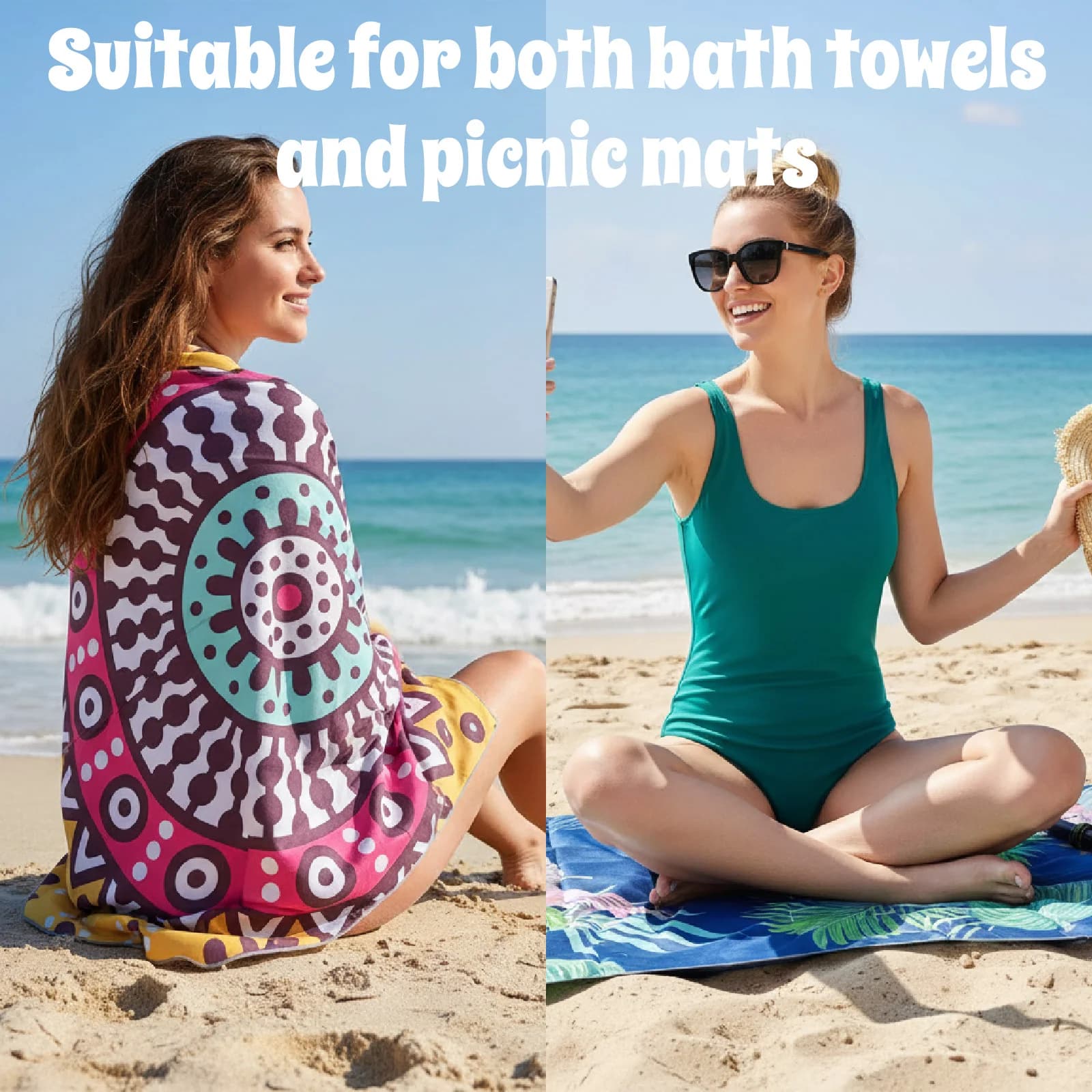 Asciugamano Sportivo Ultra Leggero ad Asciugatura Rapida, Assorbente per Bagno e Spiaggia, Ideale per Viaggi, Piscina, Yoga, Campeggio - Perfetto per il Bagno