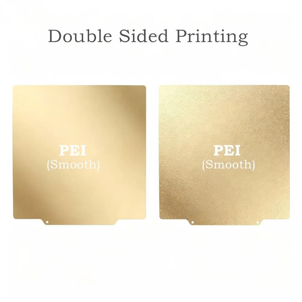 Neptune 4 Pro Build Plate Smooth Textured PEI Sheet 235x235mm for Elegoo Neptune 2S/3/4 Pro 3D Printer Double Sided PEI Printing