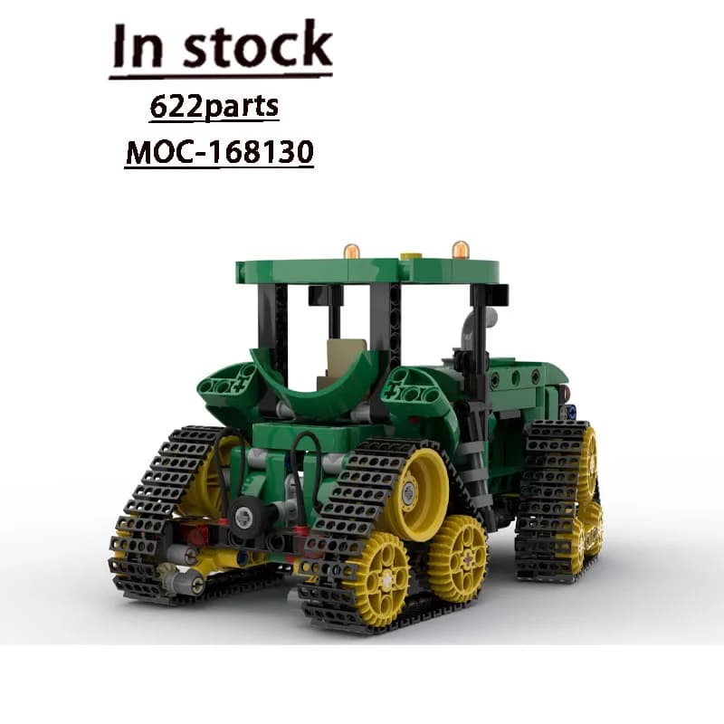 MOC-168130 Nuovo Modello di Trattore Agricolo Urbano in Blocchi da Costruzione, 622 Pezzi, Regalo Creativo per Bambini e Ragazzi