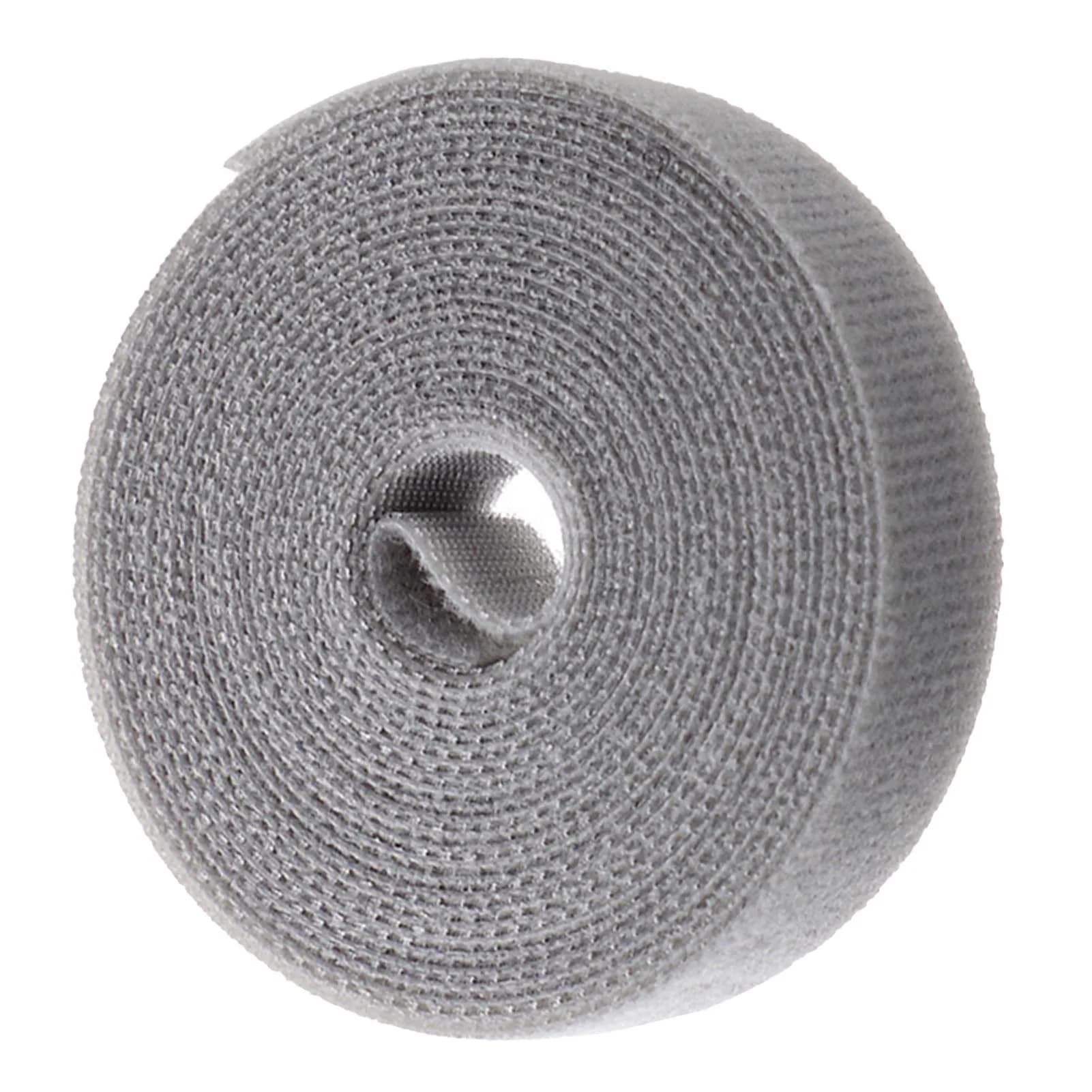 Rotolo di Velcro per Fissaggio Forte, Fascette Multifunzionali Portatili Autoaderenti 1,5cmx3m