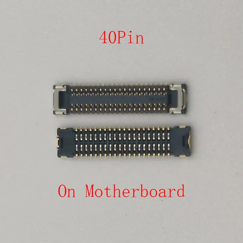2-10pcs 40Pin USB Charging Port FPC Connector On Motherboard For Xiaomi Redmi 9 Note 9 Pro 4G/Note9 Note9s Charger Dock Plug