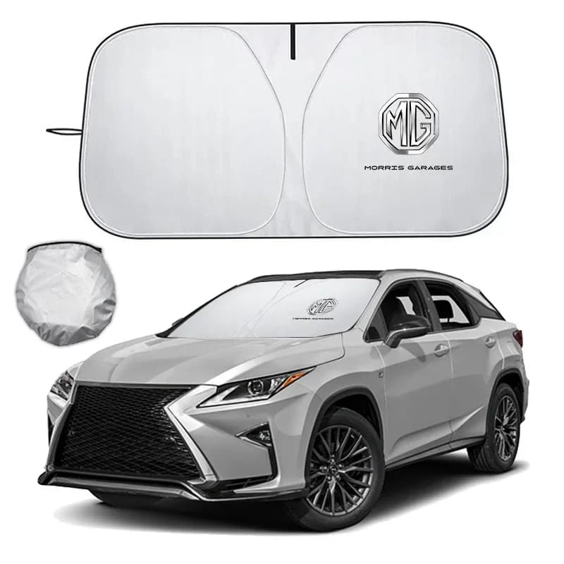 Car Windshield Sun Shade Foldable Front Window Sunshade Visor Shield For MG ZS HS MG3 MG4 EV MG5 MG6 GT Hector Accessories