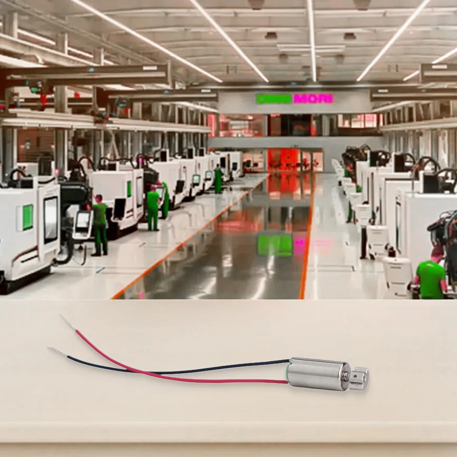 Motore a Vibrazione 0612 Progettato per Giocattoli Elettrici, Serrature Intelligenti e Massaggiatori, Alloggiamento SECC con Risparmio Energetico e Prestazioni Silenziose