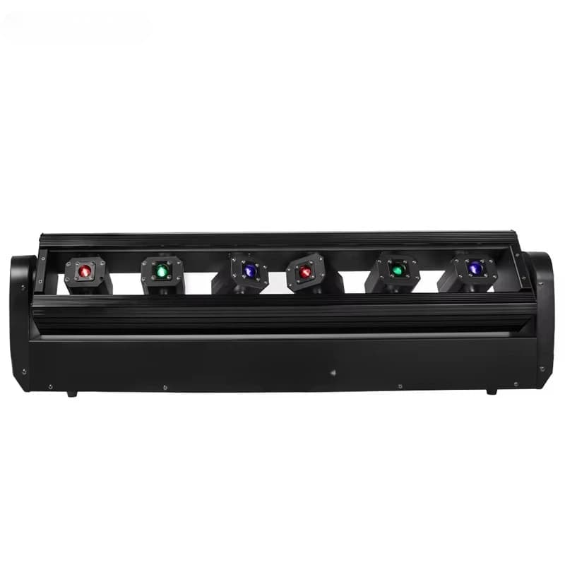 Dj system 6-eye laser projector moving head laser light for nightclub