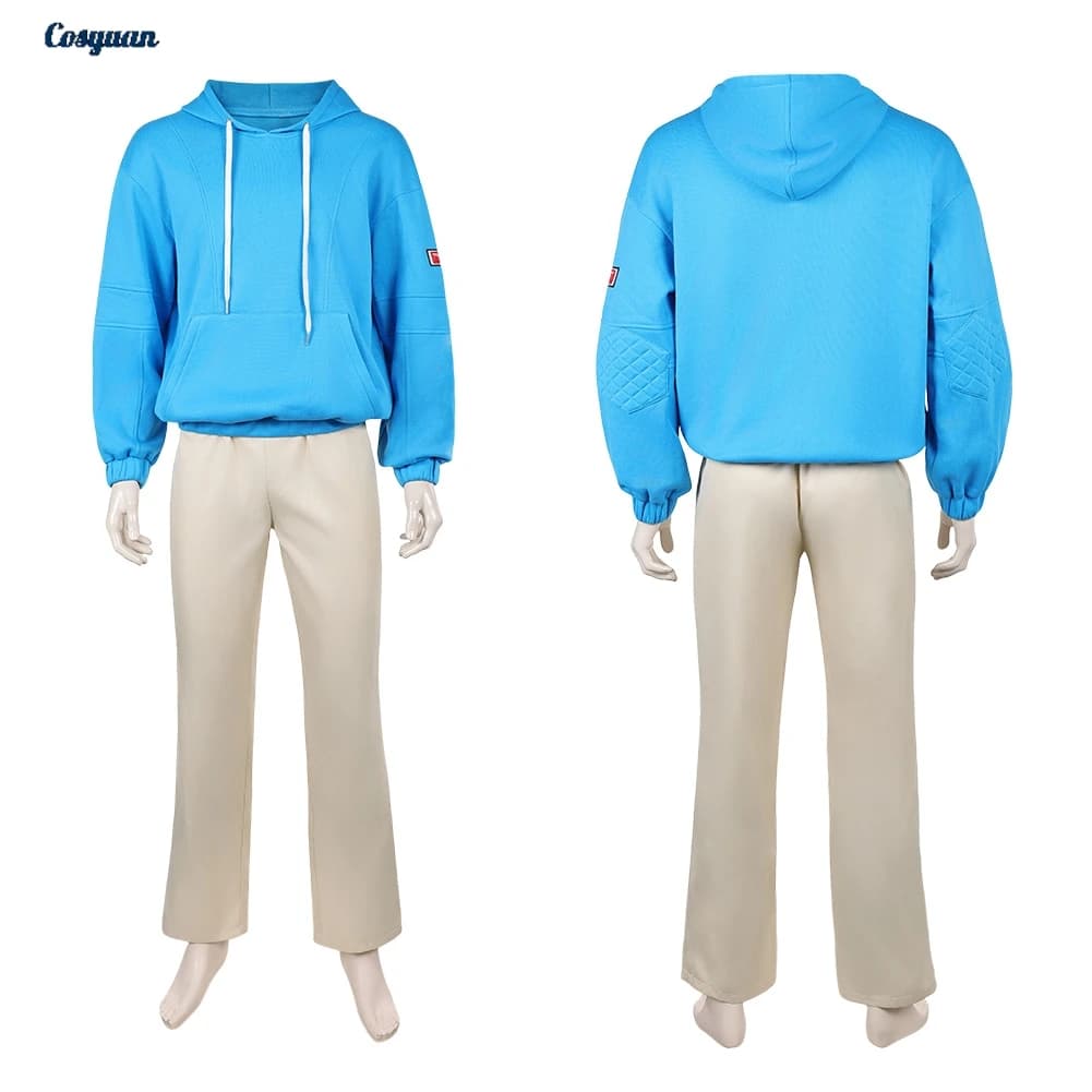 Costume Cosplay Anime Days of Sakamoto, Felpa con Cappuccio e Pantaloni di Shin Asakura, Abbigliamento per Feste in Maschera, Halloween e Carnevale