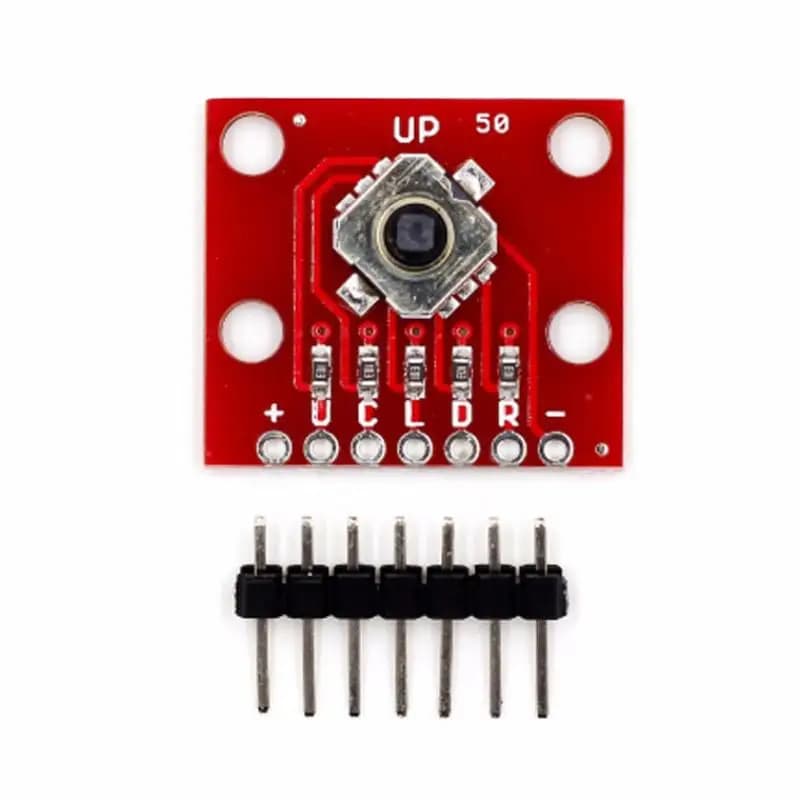 Set di Accessori Fai-da-Te, Modulo Convertitore con 5 Canali e 5 Interruttori Tattili per Arduino