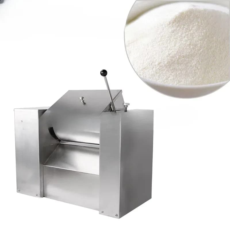 Horizontal ribbon mixer for powder mixer CH-10