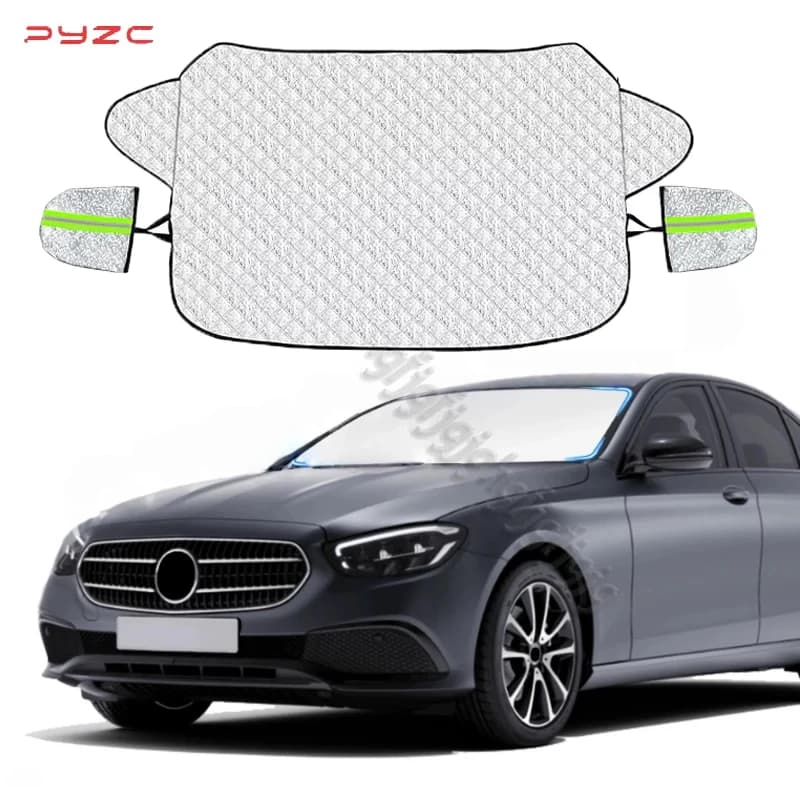 Parasole in cotone protettivo antivento e antineve per auto, anti ghiaccio e gelo, per Mercedes Benz Classe A/B/C/E/S GLC/GLA