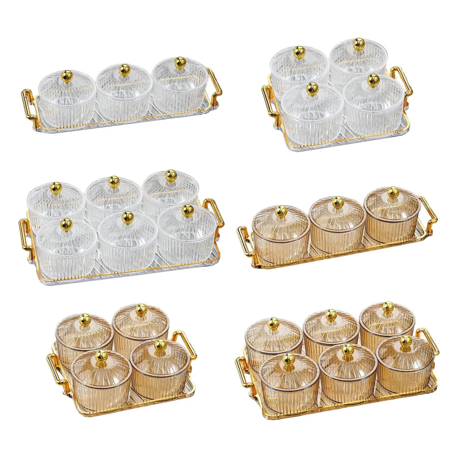 Spuntini di frutta nordica piatto da portata vassoio di frutta secca barattolo di biscotti contenitore di stoccaggio Caddy piatto da portata per noci da sposa