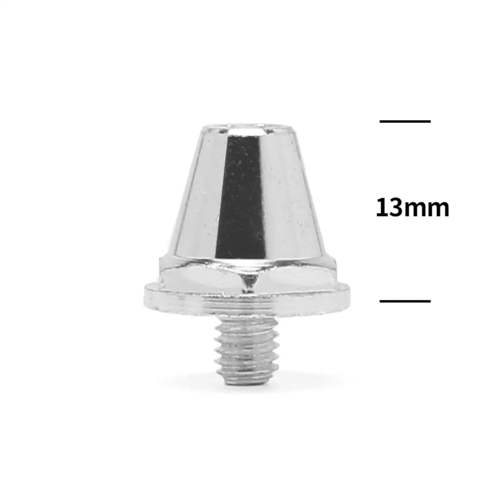 12x Football Boot Spikes Screw in Durable Non Slip M5 Threading Screw Soccer Shoe Spikes for Competition Indoor Outdoor Sports