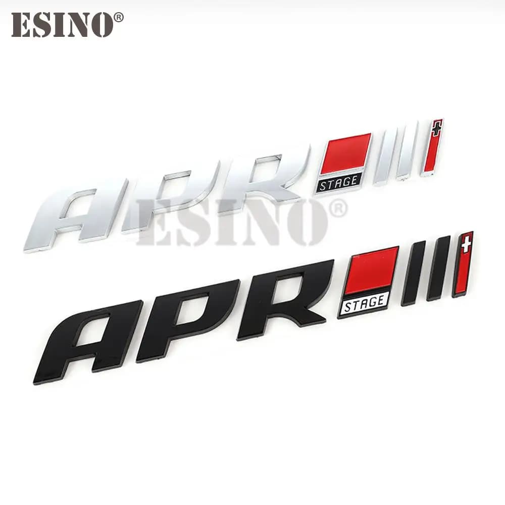 3D APR Logo adesivi per Auto Auto Badge Emblem decalcomania per APR Stage Logo per A4 A5 S4 S5 RS4 RS5 RS6 Q5 S5 Golf GTI R Scirocco R20
