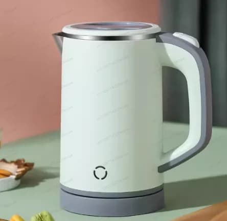 Portable 0.8 liters 110V 220V portable electric kettle with stainless steel coating, quick heating, coffee heater for travel