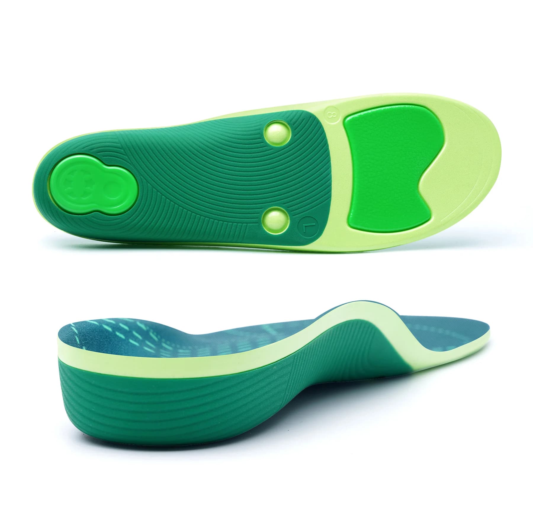 Soletta sportiva ortopedica per sollievo dalla fascite plantare Piede piatto Supporto per arco alto Uomo Donna Lavoro Inserto plantare Suola per scarpa da ginnastica
