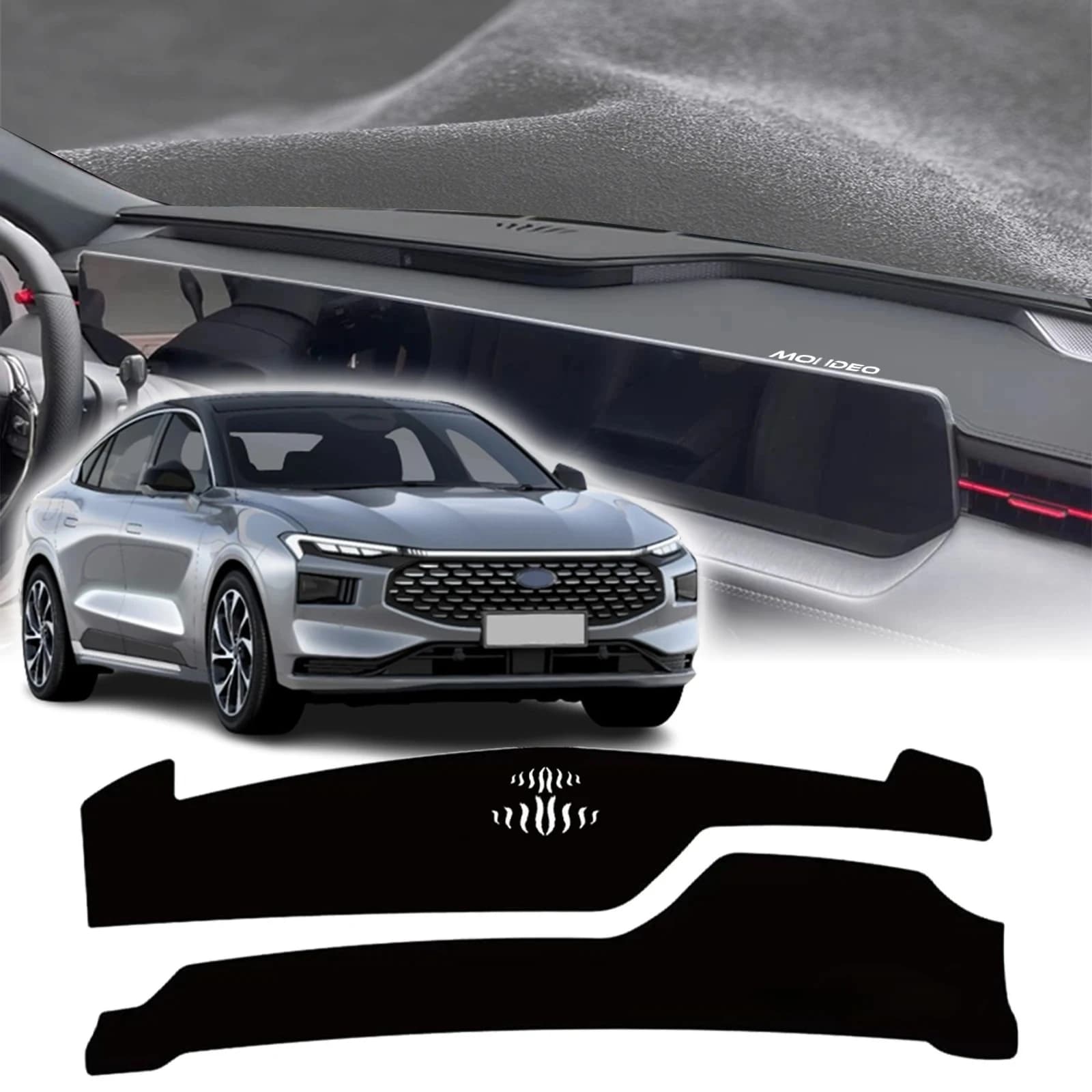 Misura per Ford Mondeo Taurus MK5 2023 2024 2025 LHD Auto Dash Zerbino DashMat Parasole Cruscotto Copertura Pad Tappeto Protettivo Accessori