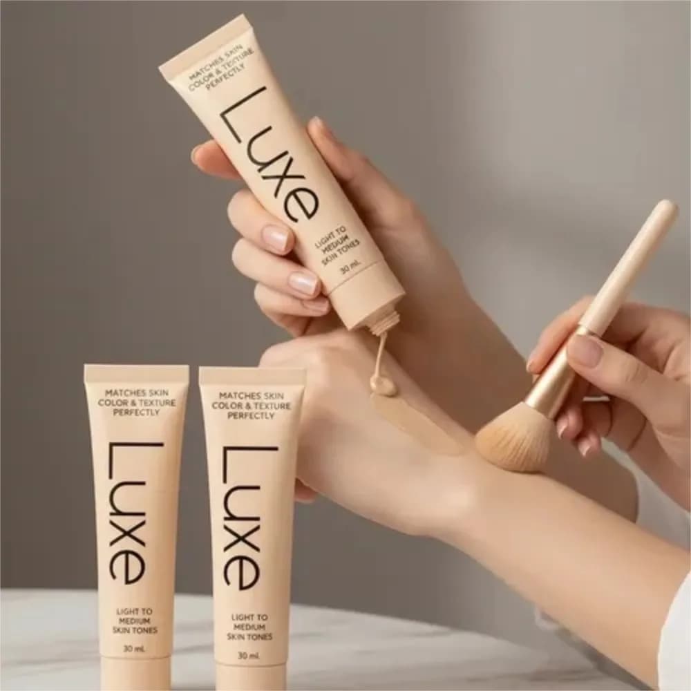 Luxe Color‑Changing Foundation Temperature-sensitive Adaptive Skin Tone Lightweight Hydrating Concealer Long‑Wear Smooth Makeup