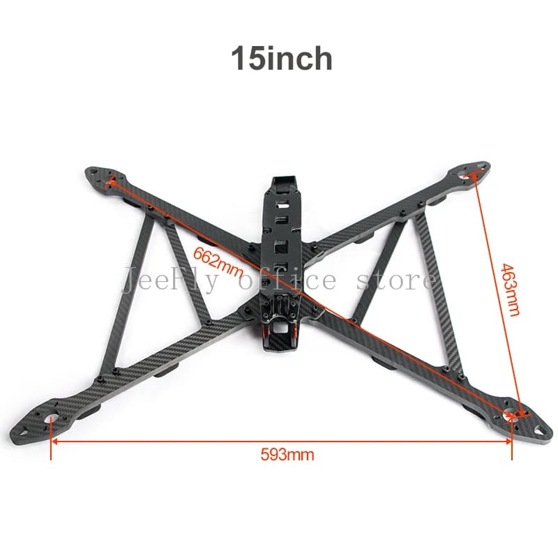 APEXEVO X-CLASS Telaio da corsa in fibra di carbonio 570mm-670mm 13/15 pollici Drone FPV a lungo raggio Freestyle per iFlight RC X-CLASS Series