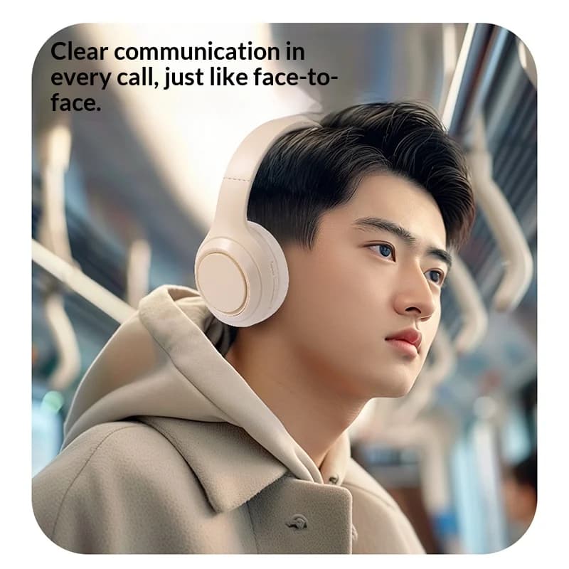 Lenovo Wireless Headphones Bluetooth Earphones Foldable Headset Helmets with Mic Support TF-Card Noise Reduction Earbuds