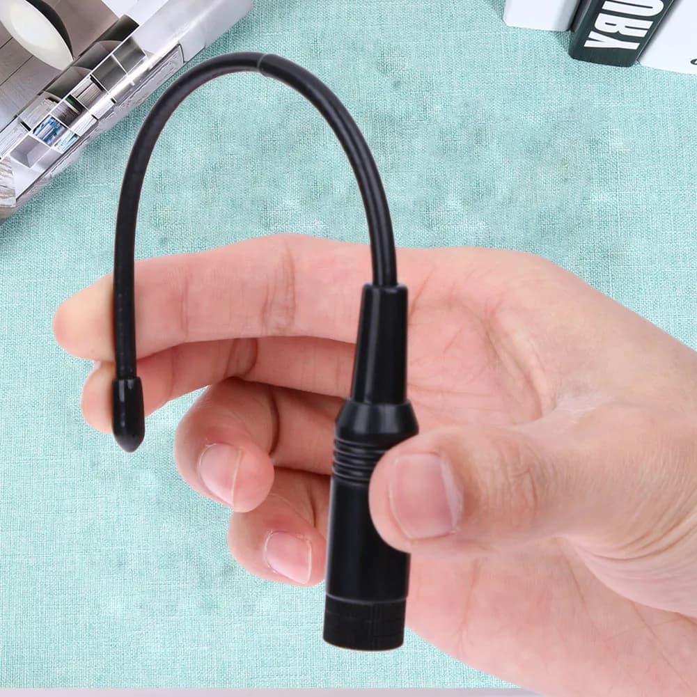 Antenna Flessibile SMA-Male 2.15db Dual Band per Radio Walkie Talkie Baofeng -3R -100
