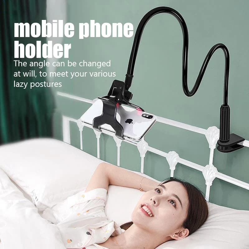 Support for Phone with Adjustable Long Arm | Universal Support for Desk | Compatible with iPhone, Samsung, Xiaomi, Huawei and all models.