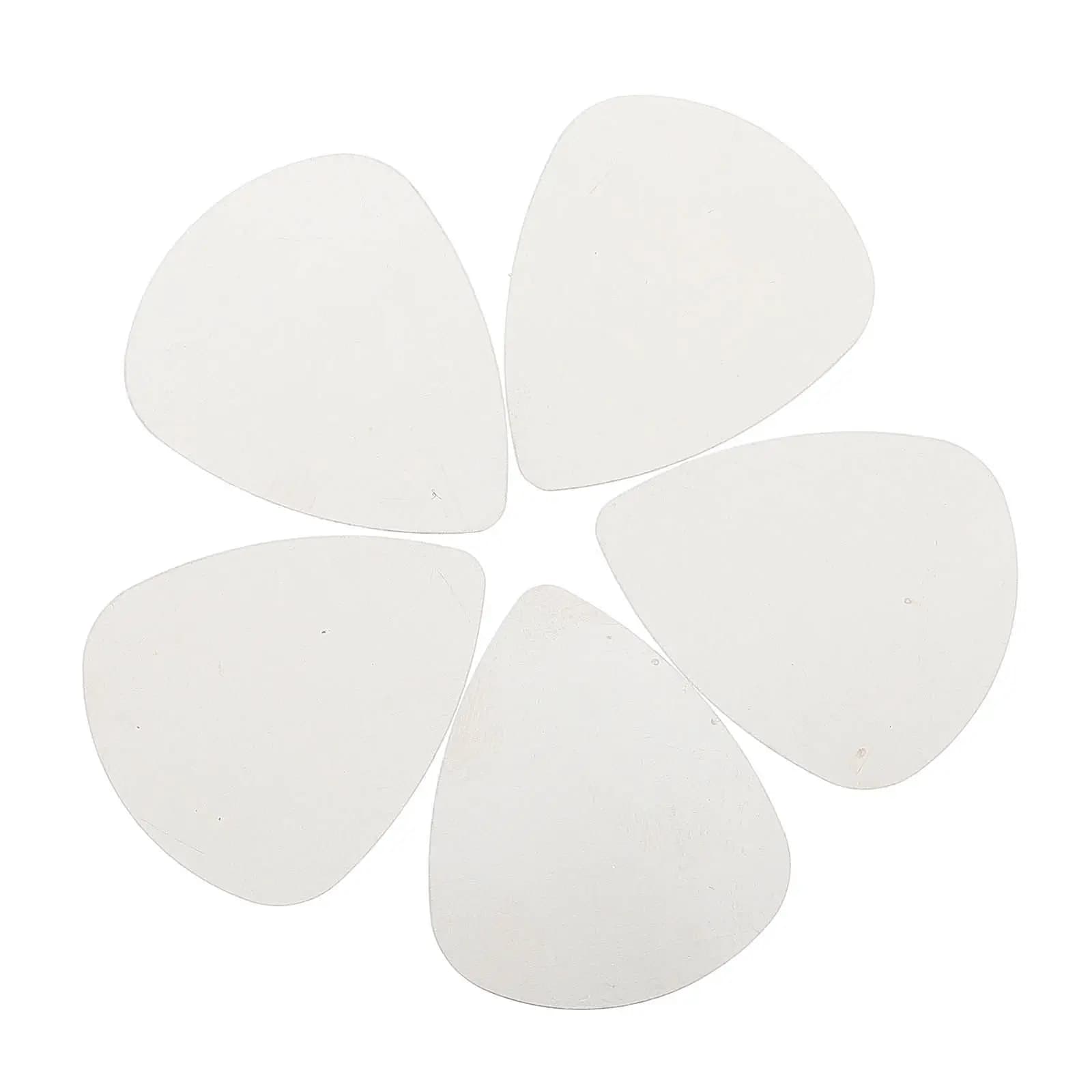 10Pcs Stainless Steel Guitar Picks Exquisite Workmanship Non Slip Comfortable Grip Metal Plectrums for Professional Guitar Bass