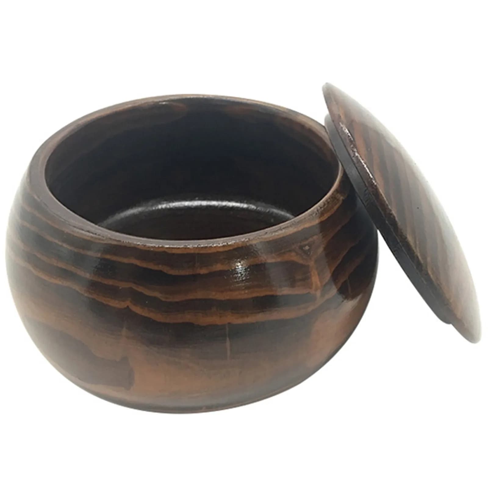 Contenitore per Pezzi degli Scacchi in Legno Massiccio, Leggero e Compatto, Scatola con Coperchio per Conservare i Pezzi degli Scacchi, Organizzatore da Scrivania per Amanti dei Giochi