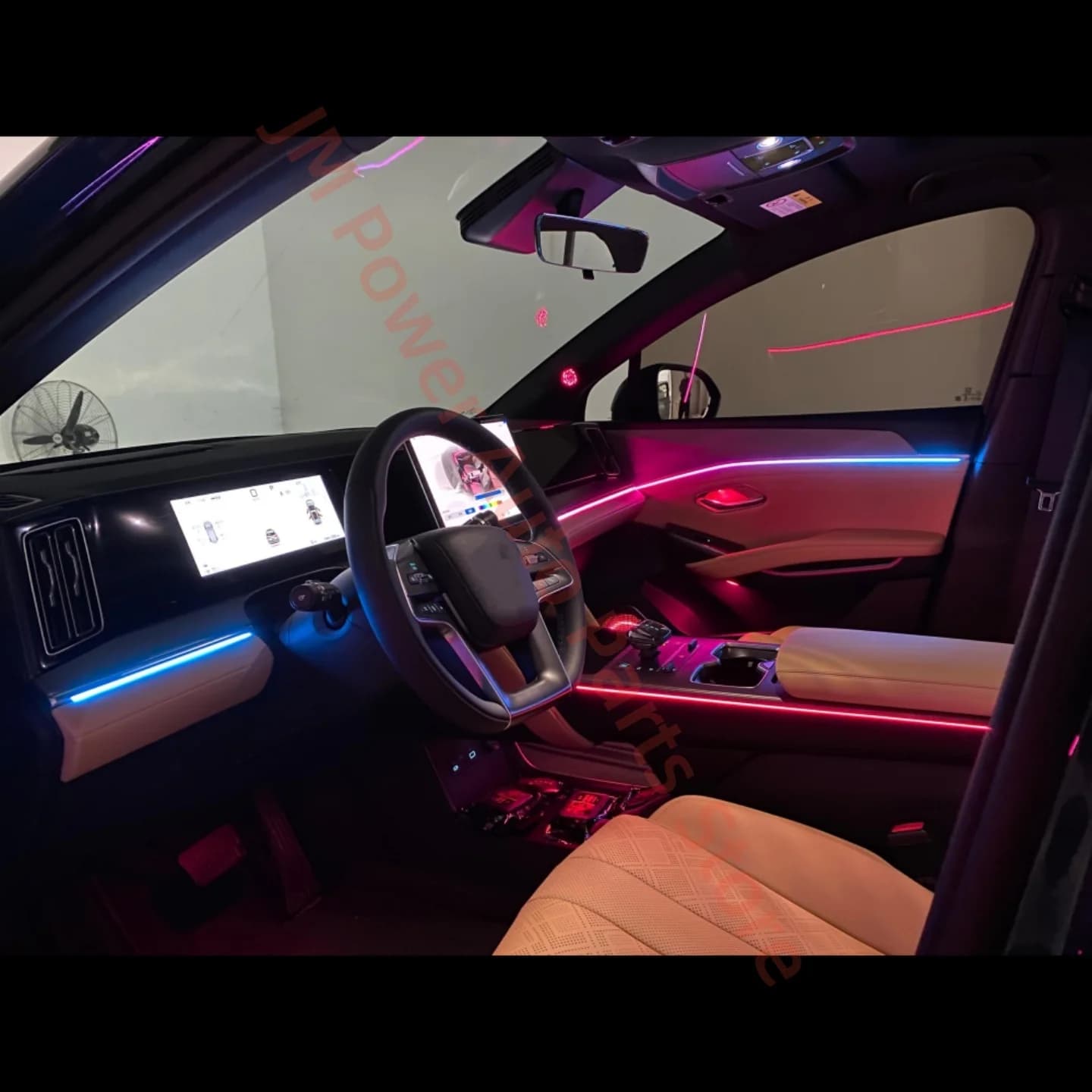 Ambient light For BYD SONG L DM-i Automotive Interior Light Upgrade car Accessories Saddle lamp Glow horn ring Atmosphere lamp