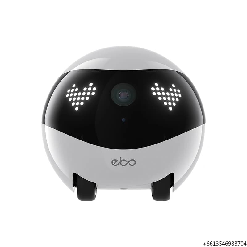 Enabot EBO Air2 2K Telecamera di Sicurezza Domestica Robotica per Animali Domestici, Cane, Gatto, Bambino, Visione Notturna Starlight, Controllo Remoto Wireless, Scheda di Memoria