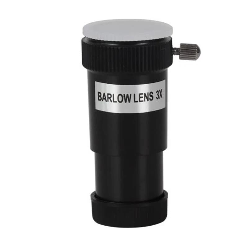 Accessori per telescopi astronomici Agnicy Lente di Barlow a specchio con ingrandimento 3X da 0,965 pollici