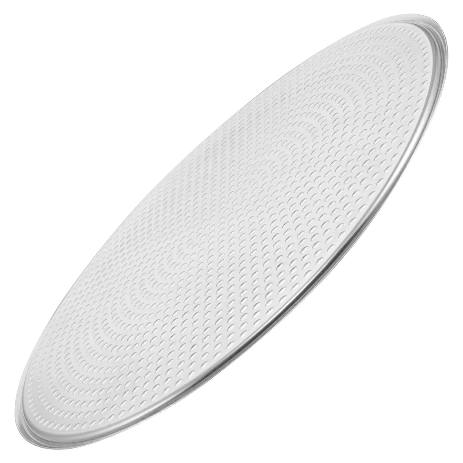 Perforated 16 Inch Round Pizza Pan Aluminum Alloy Non Stick Pizza Tray Oven Grill Baking Crisper for Restaurant Commercial
