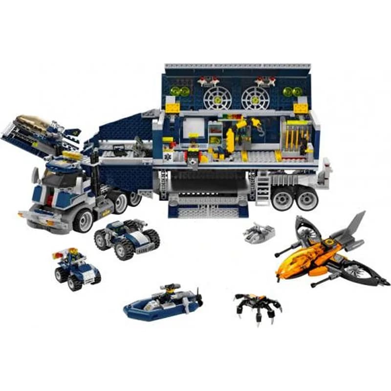 1155PCS MOC Mission 6: Centro comando mobile Blocchi creativi Giocattoli educativi Regali per bambini Ornamenti Collezione serie