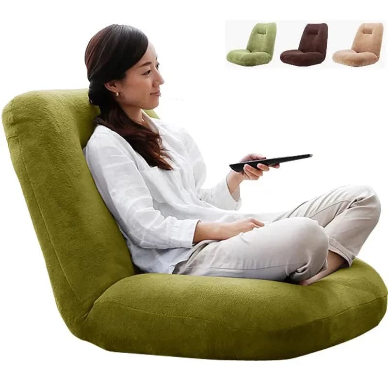 Sedia da terra giapponese pieghevole regolabile divano pigro sedia mobili camera da letto soggiorno sala giochi balcone sedia da gioco regolabile
