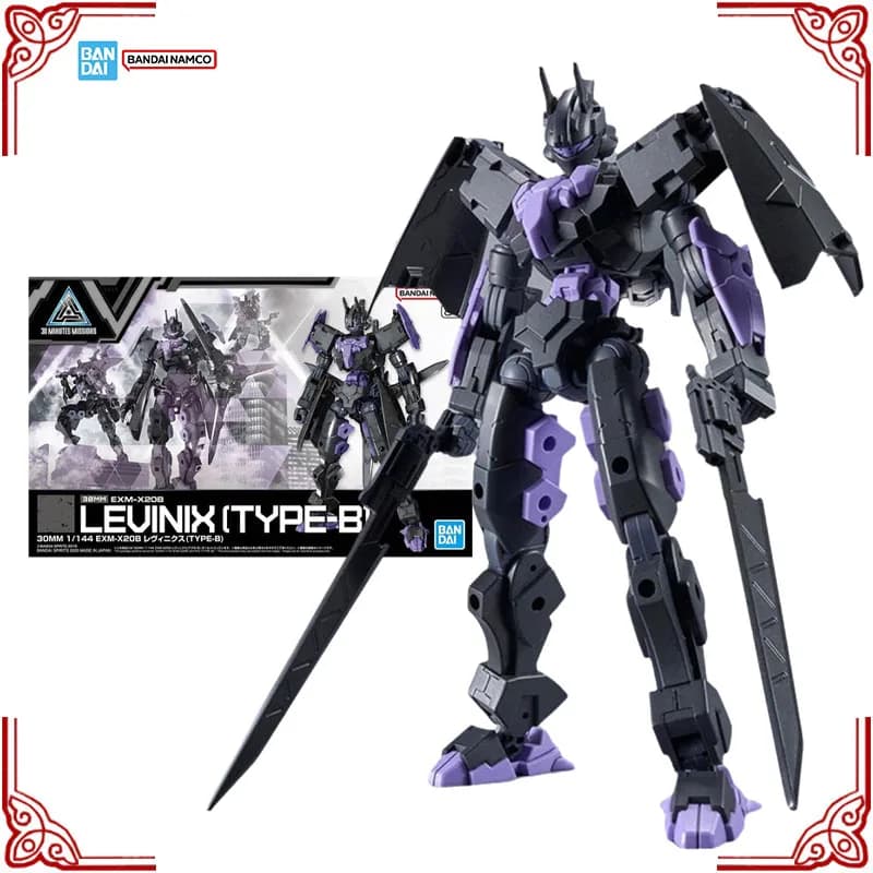 Disponibile Genuino Bandai 30 Minuti Missioni Modello Kit 30MM 1/144 EXM-X20B Levinix TypeB Anime Action Figure Collezione Modello Giocattolo