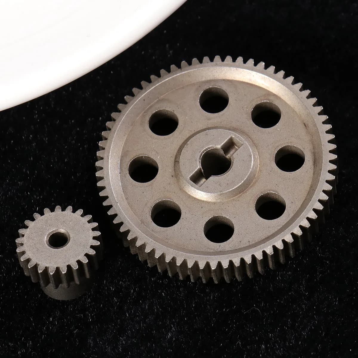 Ingranaggio motore principale 64T 21T in acciaio temprato per auto RC 94103 94107 94111 94123 94170 Pro, set di ingranaggi per motore elettrico, telecomando