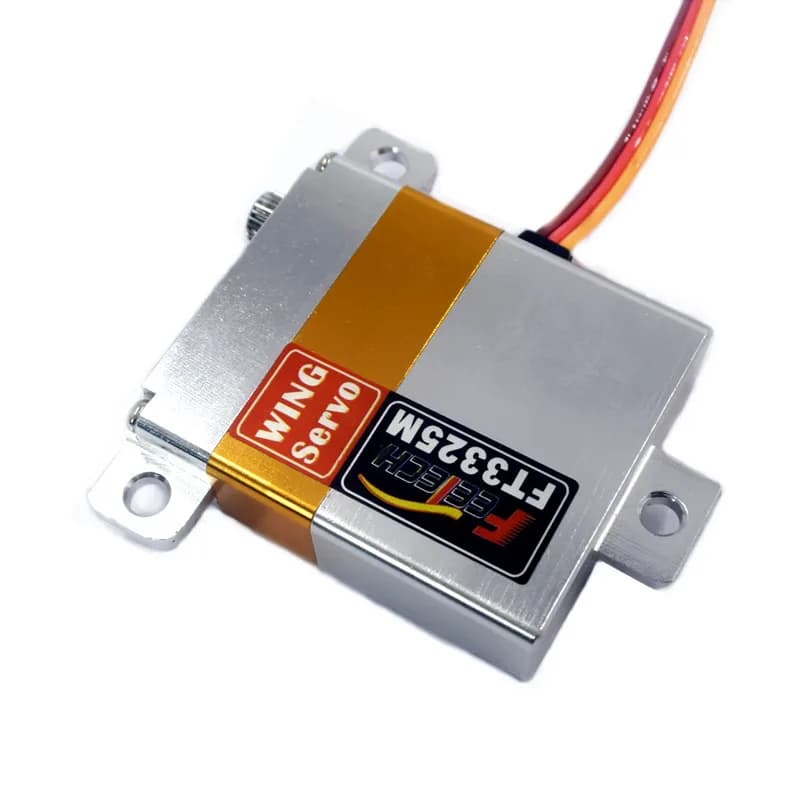 Feetech Wing Servo digitale Metal Gear RC Drone Aliante 6V 6kg 7kg Micro dimensioni per elicotteri e barche FT3325P FT3325M Motori