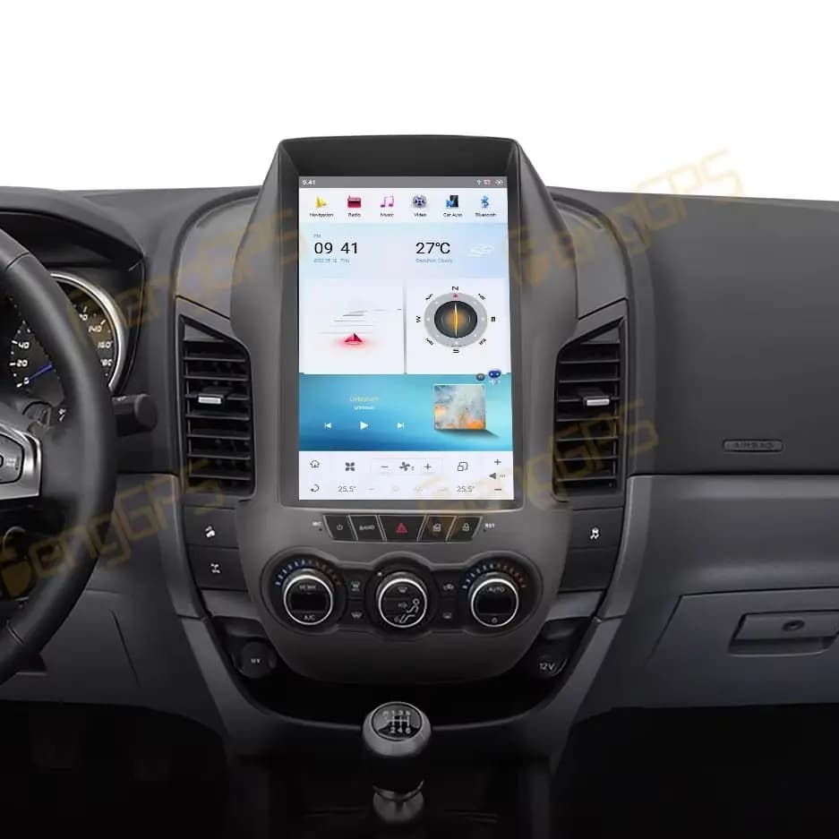 GPS Navigation 12.1'' G6 Processor Android13 For Ford Ranger 2011-2016 Multimedia Stereo Host Car Radio Audio Carplay Auto Parts