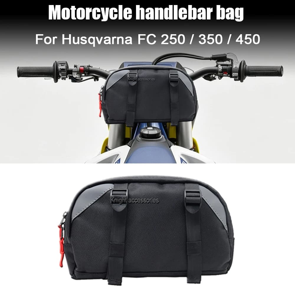 For Husqvarna FC 250 / 350 / 450 Motorcycle Handlebar Bag Waterproof and dustproof tool bag Travel Tools Bag
