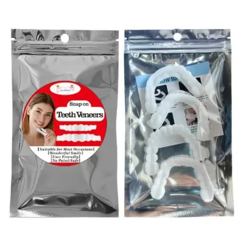Teeth whitening Antibacterial/Cuidado of the gums Oral hygiene and cleansing A simulated temporary prosthesis set for adults Safe smile