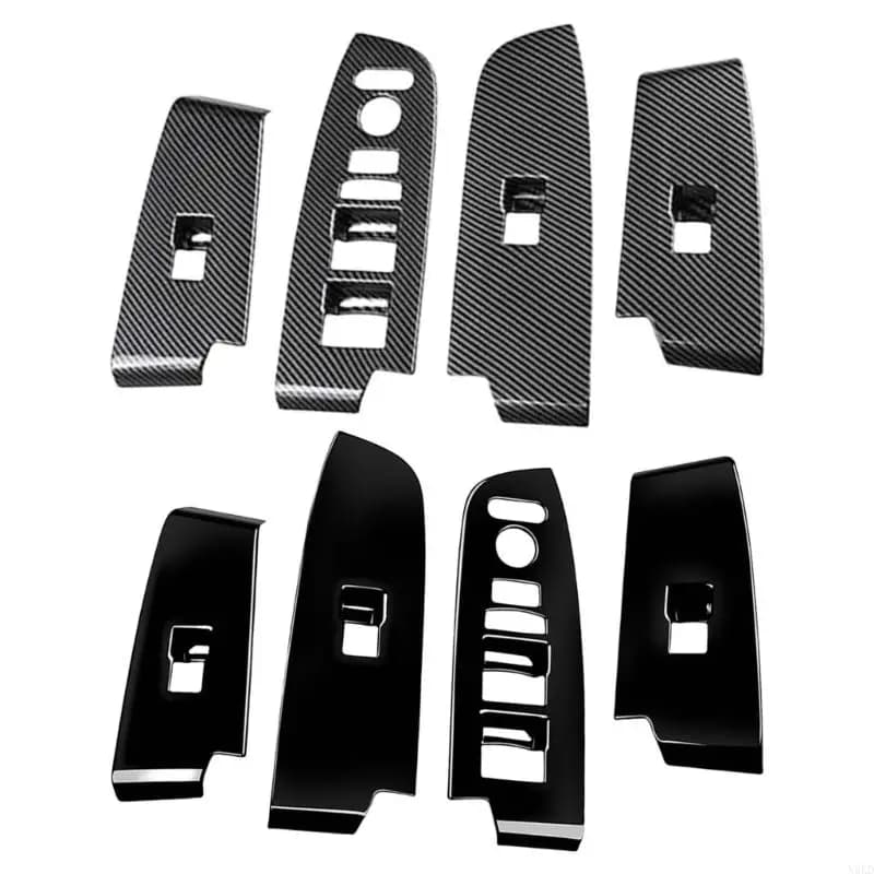 Stylish inner lining Window Glass Lift Button Switches Door Cover Arm Panel for HRV Vezel 2021-2022 Left Guide